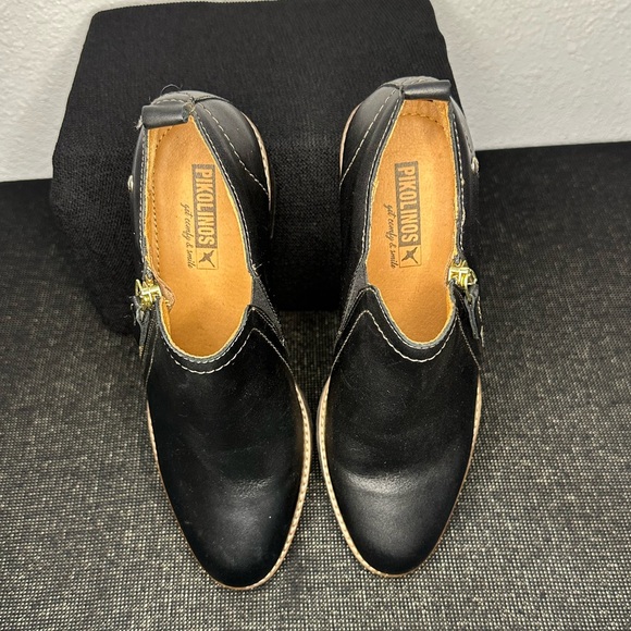 Pikolinos High-tops leather mid heel bootie - Picture 5 of 10